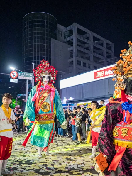 Festival Cultural Tamsui Shing Shuei Yan Taipei Taiwán —  Fotos de Stock