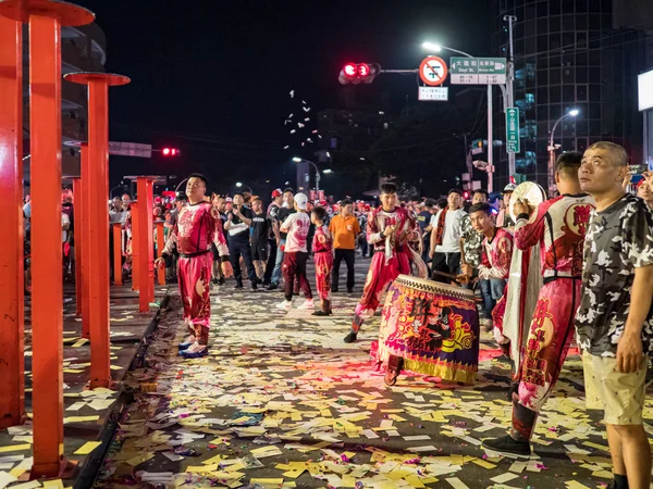 Festival Cultural Tamsui Shing Shuei Yan Taipei Taiwán — Foto de Stock