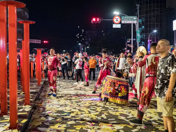 Festival Cultural Tamsui Shing Shuei Yan Taipei Taiwán — Foto de Stock