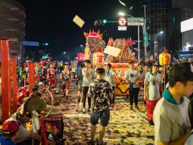 Taipei, Tayvan 'da Tamsui Shing Shuei Yan Kültür Festivali
