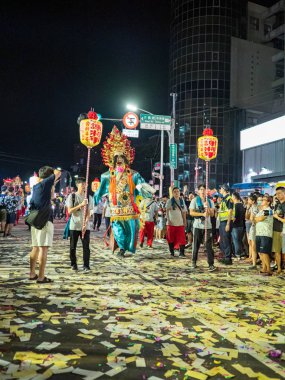 Taipei, Tayvan 'da Tamsui Shing Shuei Yan Kültür Festivali