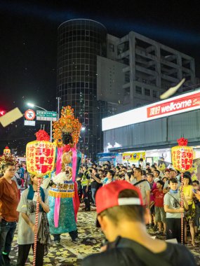 Taipei, Tayvan 'da Tamsui Shing Shuei Yan Kültür Festivali