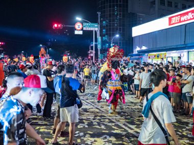 Taipei, Tayvan 'da Tamsui Shing Shuei Yan Kültür Festivali