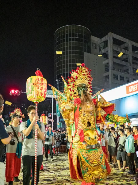 Cultuurfestival Van Tamsui Shing Shuei Yan Taipei Taiwan — Stockfoto