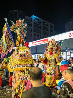 Taipei, Tayvan 'da Tamsui Shing Shuei Yan Kültür Festivali