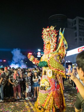 Taipei, Tayvan 'da Tamsui Shing Shuei Yan Kültür Festivali