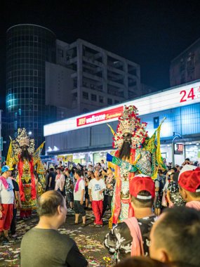 Taipei, Tayvan 'da Tamsui Shing Shuei Yan Kültür Festivali