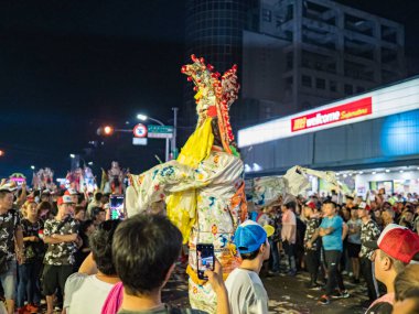 Taipei, Tayvan 'da Tamsui Shing Shuei Yan Kültür Festivali