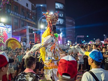 Taipei, Tayvan 'da Tamsui Shing Shuei Yan Kültür Festivali