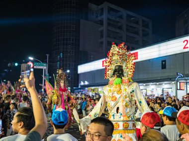 Taipei, Tayvan 'da Tamsui Shing Shuei Yan Kültür Festivali