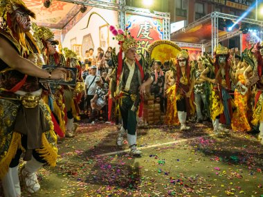 Taipei, Tayvan 'da Tamsui Shing Shuei Yan Kültür Festivali