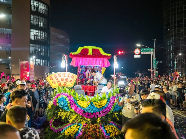 Festival Cultural Tamsui Shing Shuei Yan Taipei Taiwán — Foto de Stock