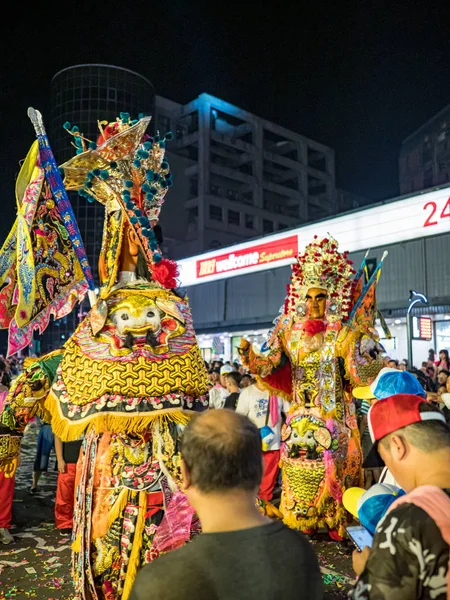 Cultuurfestival Van Tamsui Shing Shuei Yan Taipei Taiwan — Stockfoto