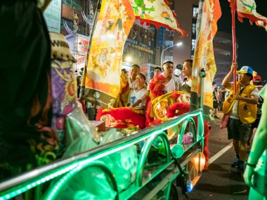 Taipei, Tayvan 'da Tamsui Shing Shuei Yan Kültür Festivali