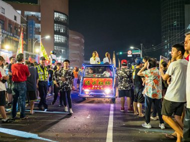 Taipei, Tayvan 'da Tamsui Shing Shuei Yan Kültür Festivali