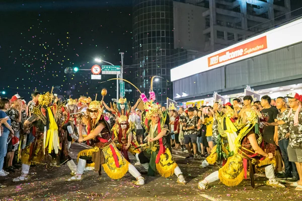 Festival Cultural Tamsui Shing Shuei Yan Taipei Taiwán — Foto de Stock