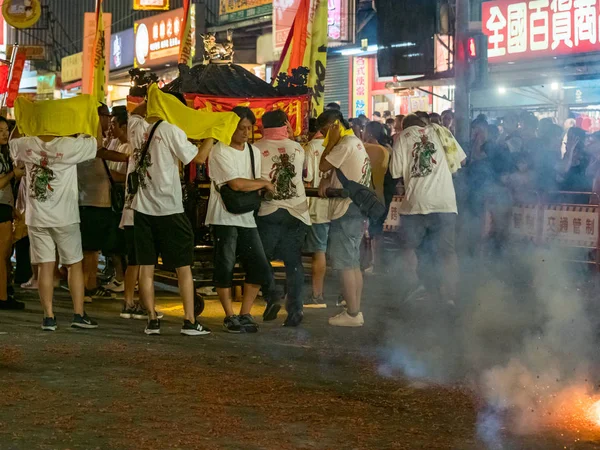 stock image Culture Festival of Tamsui Shing Shuei Yan in Taipei, Taiwan