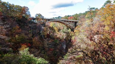 Japonya, Miyazaki 'deki Naruko Gorge manzarası.