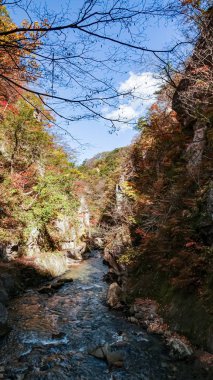 Japonya, Miyazaki 'deki Naruko Gorge manzarası.