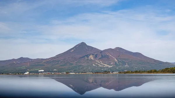 Lago Inawashiro Paisagem Fukushima Japão — Fotografia de Stock