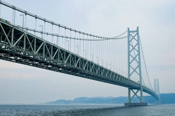 Akashi Kaikyo Bridge Kobe Japan — Stock Photo, Image