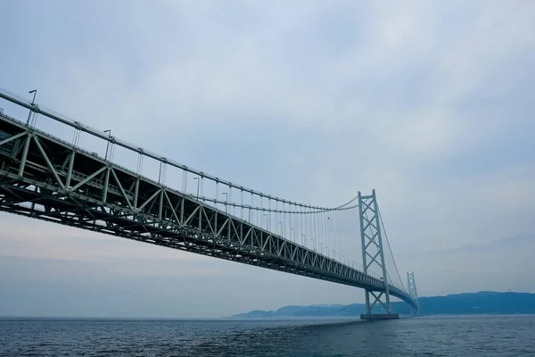 Puente Akashi Kaikyo Kobe Japón —  Fotos de Stock