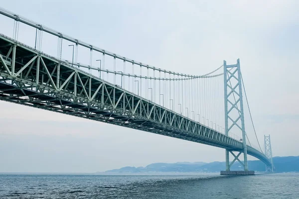 Puente Akashi Kaikyo Kobe Japón —  Fotos de Stock