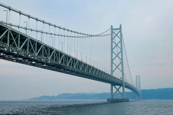 Akashi Kaikyo Bridge Kobe Japan — Stock Photo, Image