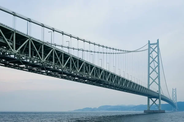 Puente Akashi Kaikyo Kobe Japón —  Fotos de Stock