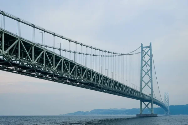 Puente Akashi Kaikyo Kobe Japón —  Fotos de Stock