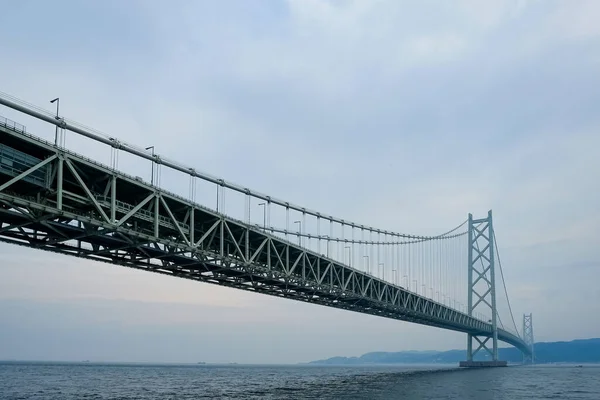 Akashi Kaikyo Brug Kobe Japan — Stockfoto