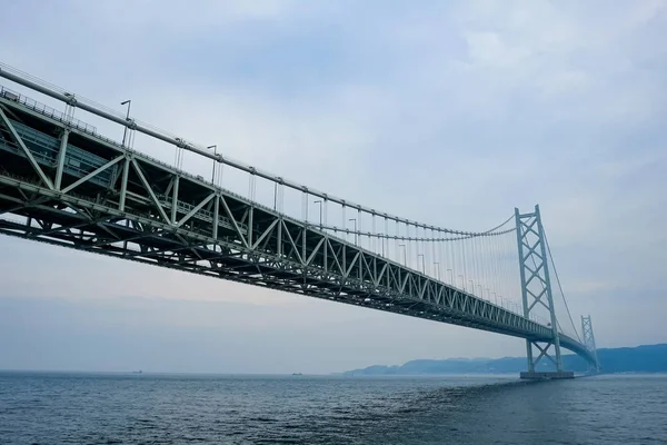 Puente Akashi Kaikyo Kobe Japón —  Fotos de Stock