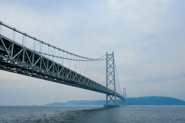 Puente Akashi Kaikyo Kobe Japón —  Fotos de Stock