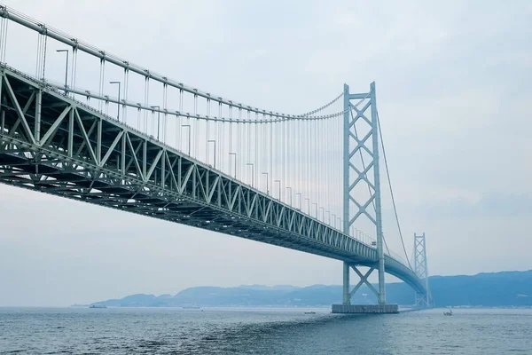 Most Akashi Kaikyo Kobe Japonsko — Stock fotografie
