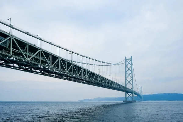 Puente Akashi Kaikyo Kobe Japón —  Fotos de Stock