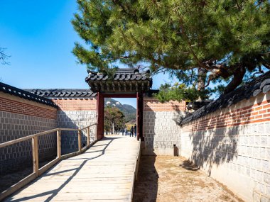 Gyeongbokgung Sarayı Seul, Kore.