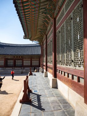 Gyeongbokgung Sarayı Seul, Kore.