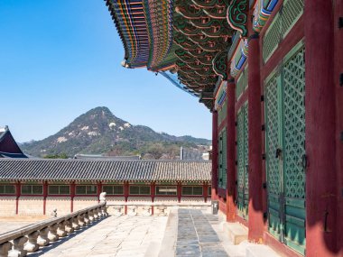 Gyeongbokgung Sarayı Seul, Kore.
