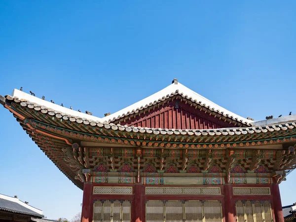 Gyeongbokgung Palace Seul Coréia — Fotografia de Stock