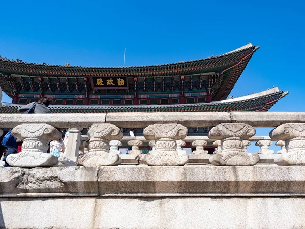 Gyeongbokgung Palace Seul Coréia — Fotografia de Stock