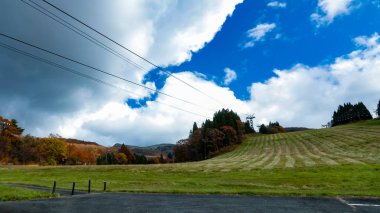 zao-sarukura landscape in Japan