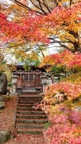 Jezero Goshikinuma Fukušimě Japonsko — Stock fotografie