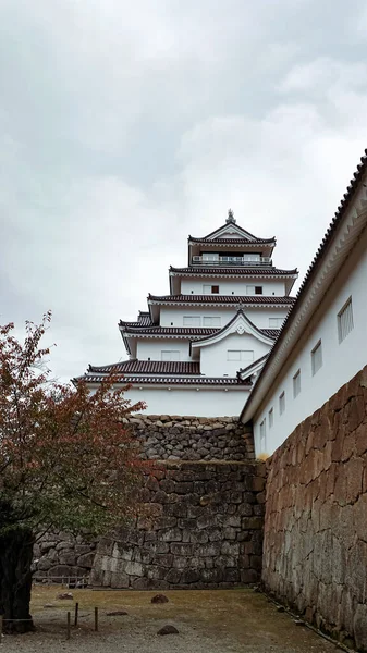 Castello Aizuwakamatsu Giappone — Foto Stock