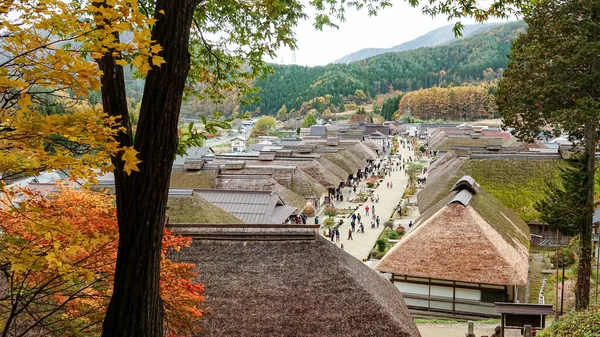 Rue Ouchijuku Fukushima Japon — Photo