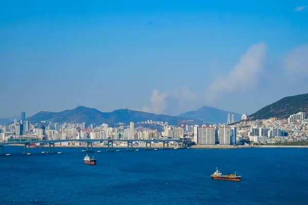  Kore, Busan 'daki Haeundae plaj cephesi..