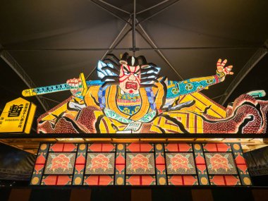 Taipei, Tayvan 'da Yuanquao Festivali olarak bilinen Fener Festivali' ni kutlayan Çin fenerlerini yakın..