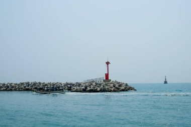 Kore, Busan 'daki Haeundae plaj cephesi..