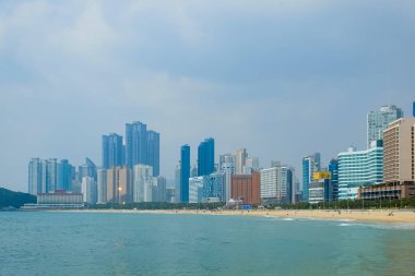 Kore, Busan 'daki Haeundae plaj cephesi..