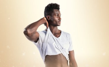 poz yakışıklı zenci