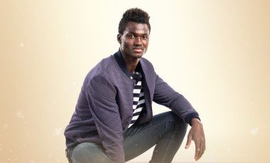 poz yakışıklı zenci